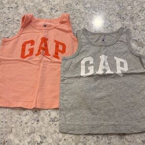 GAP Kids Tank Tops - Orange and Gray